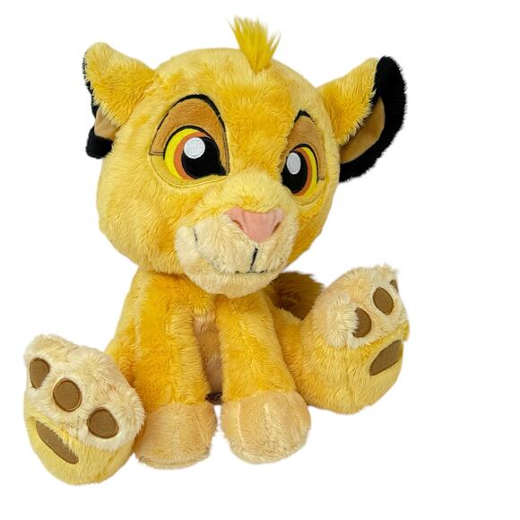 Disney Parks Lion King Simba Big Feet Soft Plush Stuffed Animal 10 Inch - Picture 12 of 12